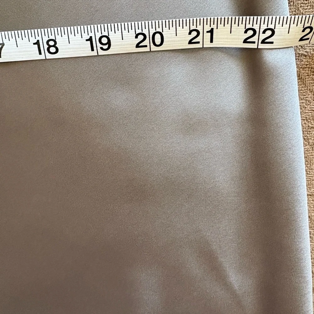 J. Crew Silver-Gray Satin Midi Skirt - Picture 8 of 13